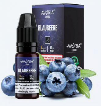 Blaubeere 10 ml Liquid by AVORIA 