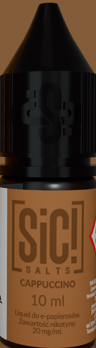 Cappuccino 10 ml Nikotinsalz by SiC! 