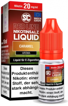 Caramel 10 ml Nikotinsalzliquid by SC Caramel 20 mg