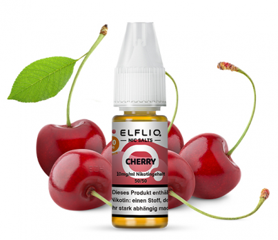 Cherry 10 ml Nikotinsalzliquid by ELFLIQ 