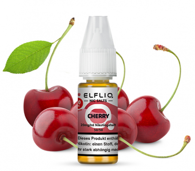Cherry 10 ml Nikotinsalzliquid by ELFLIQ Cherry 20 mg