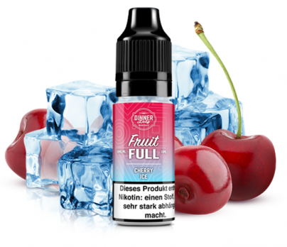 Cherry Ice Nikotinsalzliquid 10 ml by Dinner Lady 