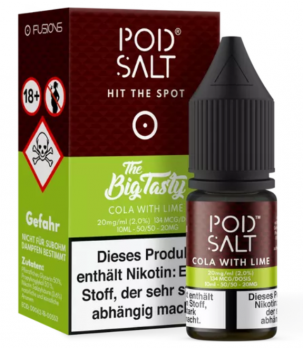 Big Tasty 10 ml Nikotinsalz 20 mg by POD Salt 