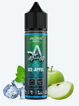 Ice Apfel 40 ml Shortfill Aroma by AVORIA 