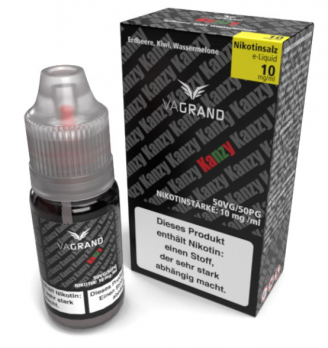 Kanzy Nikotinsalz Liquid 10 ml by VAGRAND 