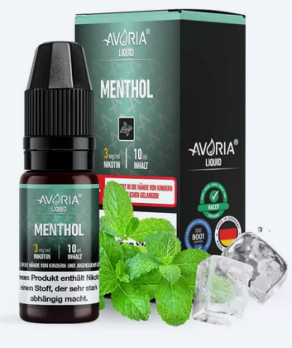 Menthol 10 ml Liquid by AVORIA 