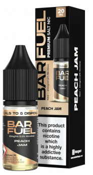 Peach Jam Nikotinsalzliquid 10 ml by BAR FUEL 