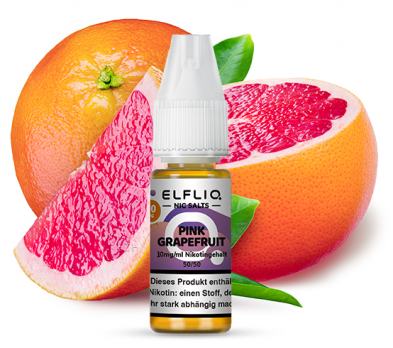 Pink Grapefruit 10 ml Nikotinsalzliquid by ELFLIQ 