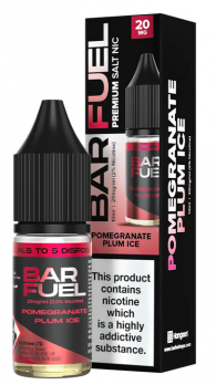 Pomegranate Plum Ice Nikotinsalzliquid 10 ml by BAR FUEL 