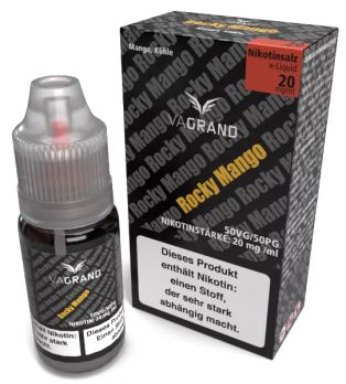 Rocky Mango Nikotinsalz Liquid 10 ml by VAGRAND 