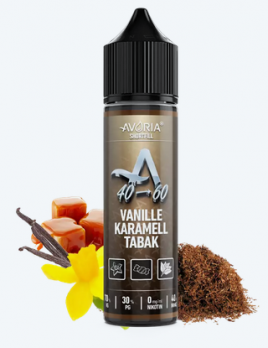 Vanille Karamell Tabak 40 ml Shortfill Aroma by AVORIA 