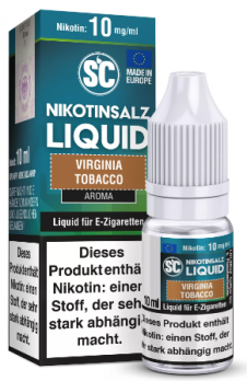 Viginia Tobacco 10 ml Nikotinsalzliquid by SC 