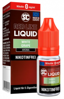 White Grape 10 ml Nikotinsalzliquid by SC 