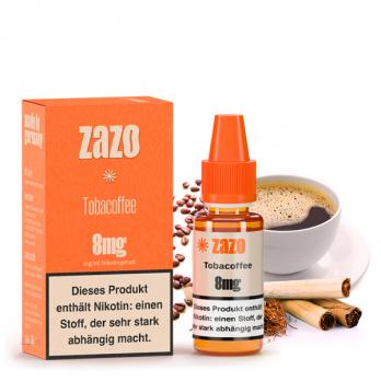 Tobacoffee Liquid 10 ml by ZAZO 8 mg Tobacoffee 10 ml Liquid by ZAZO